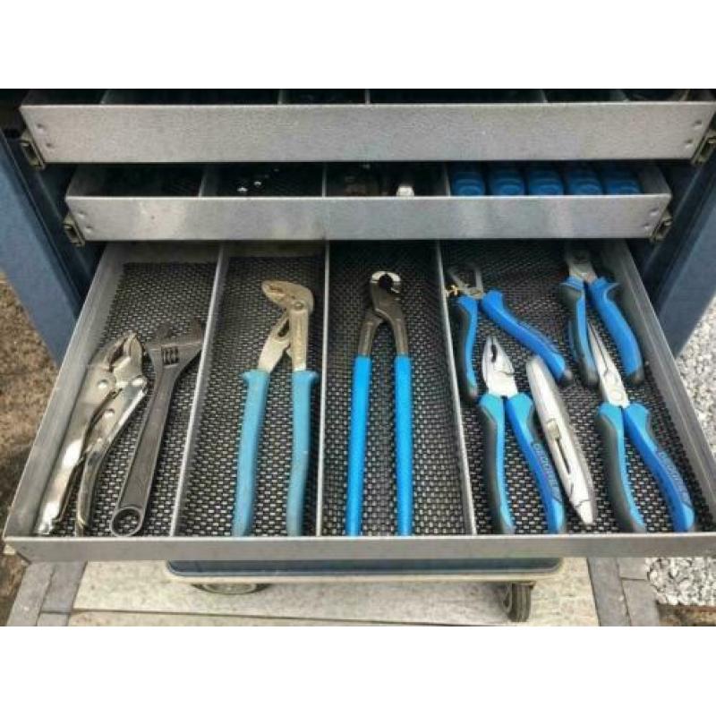 Gedore gereedschapswagen gereedschapskar veel gereedschap
