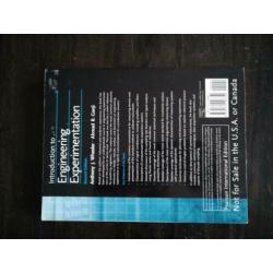 Engineering Experimentation 2nd Edition Wheeler & Ganji
