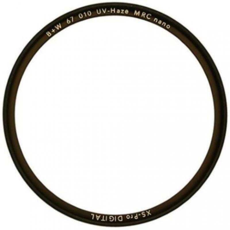 B + W UV filter 67 mm