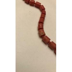 Bloedkoraal ketting 62 cm lang