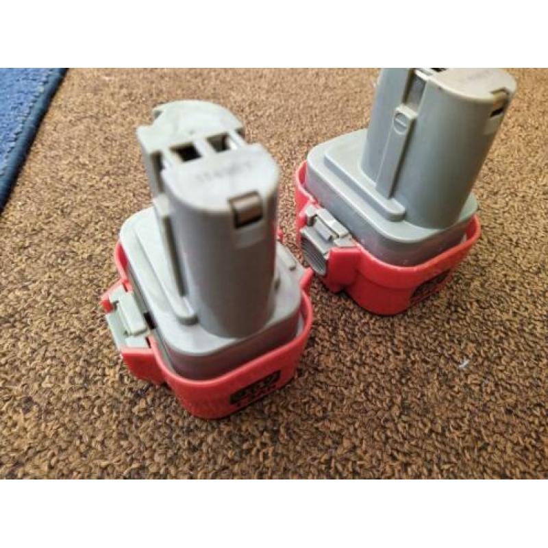 Makita accu's 9'6v 1,3ah