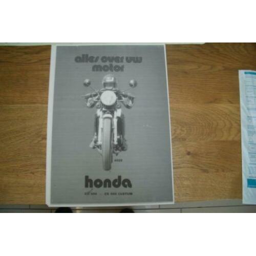 Digitale bestanden over techniek van de motor (honda,VIrago,
