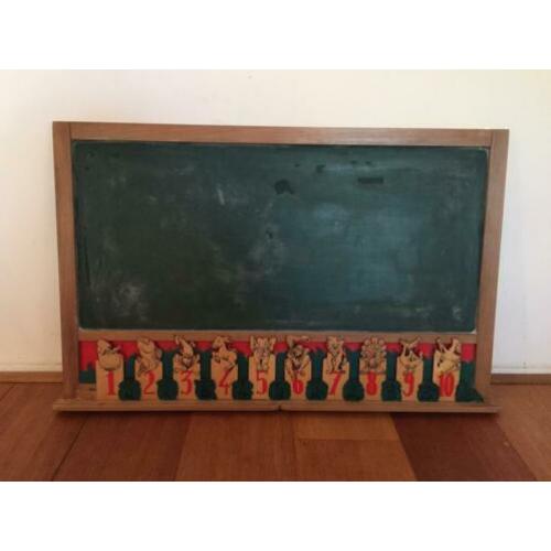 Handgemaakt vintage krijtbord * UNIEK *