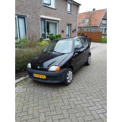 Fiat Seicento 1.1 SPI 2001 Zwart