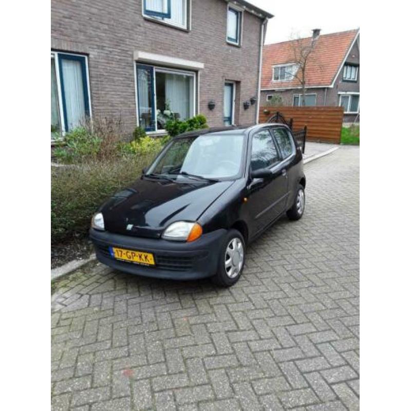 Fiat Seicento 1.1 SPI 2001 Zwart