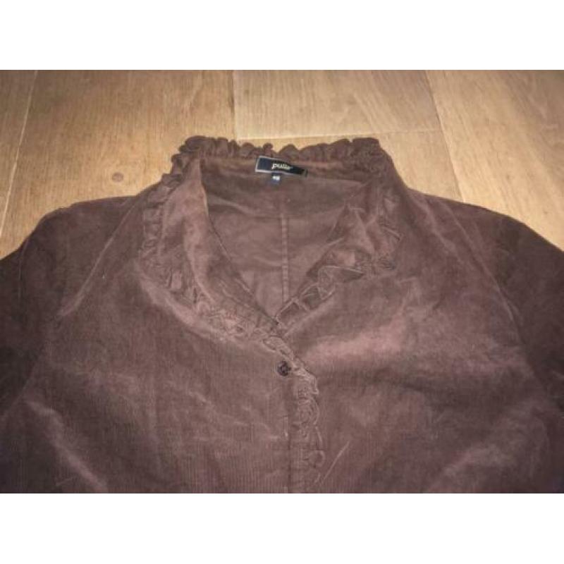 Bruin rib blousje