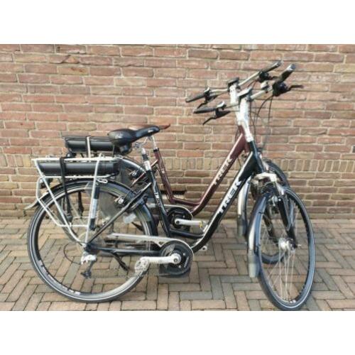 Twee mooie Trek damesfietsen met Bosch middenmotor