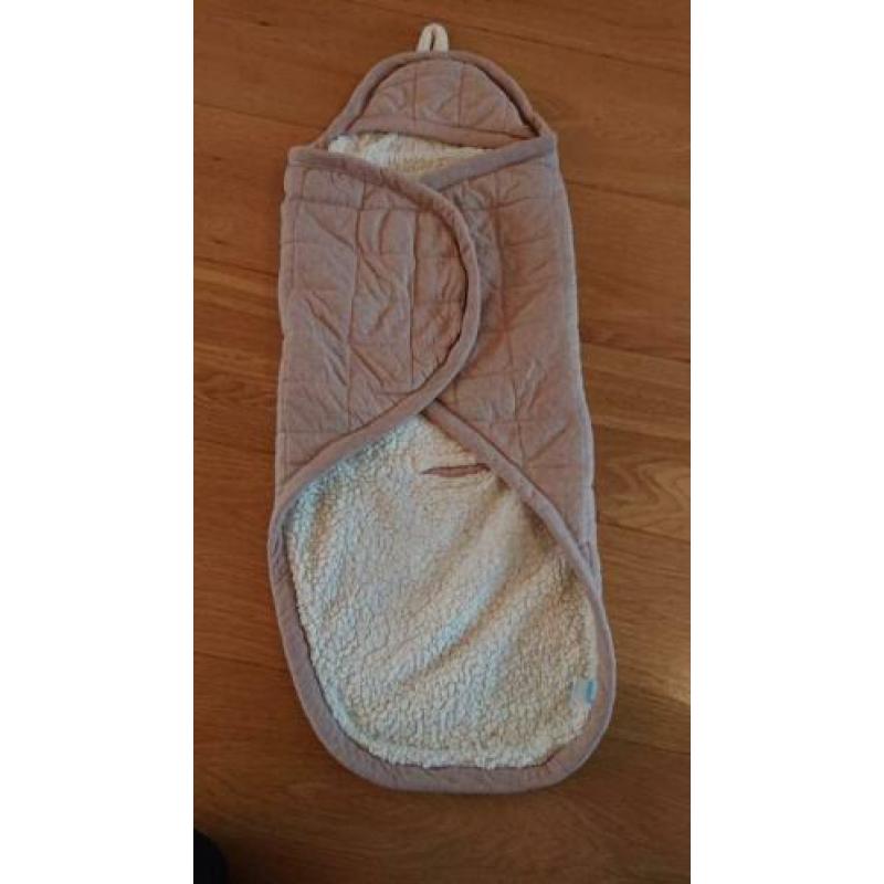Jolein wikkeldeken teddy voor autostoeltje of kinderwagen