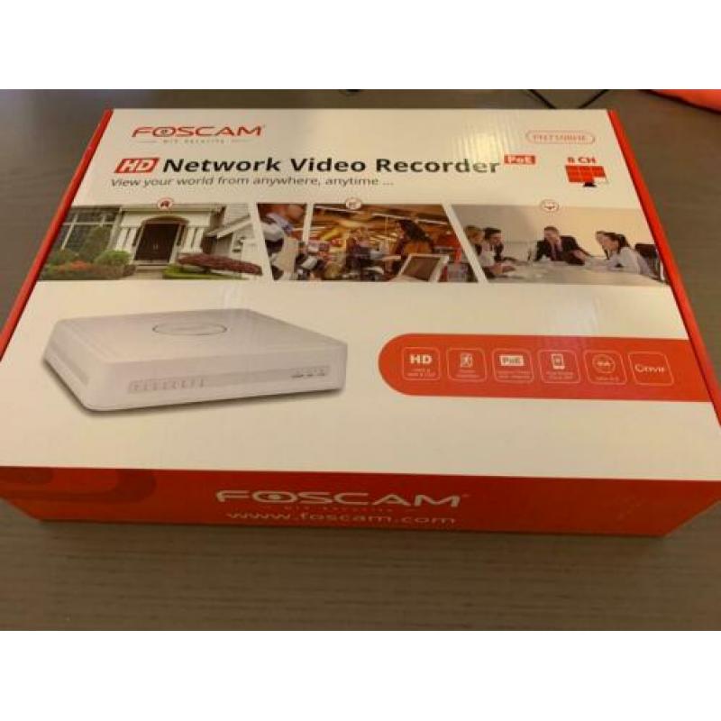 Foscam IP camera set met NVR recorder