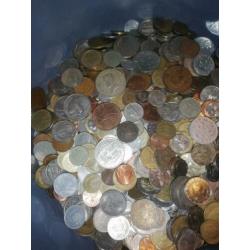 5 kilo munten wereld oude munten mix 1900 tot recent