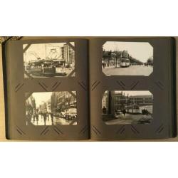Album met ansichtkaarten van oud-Rotterdam + koninklijk huis