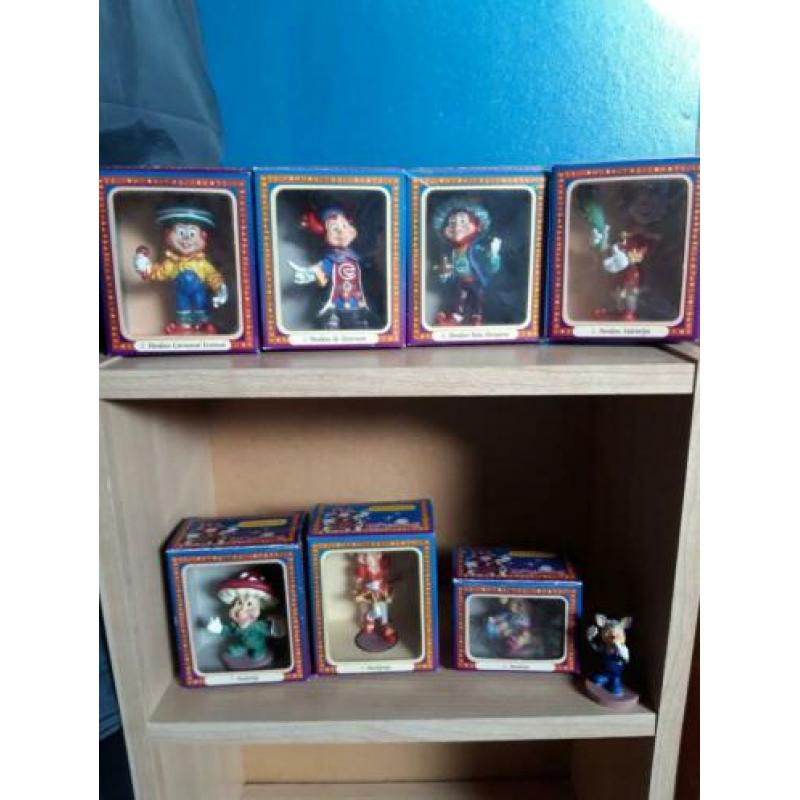 8 Porseleinen Efteling figuren