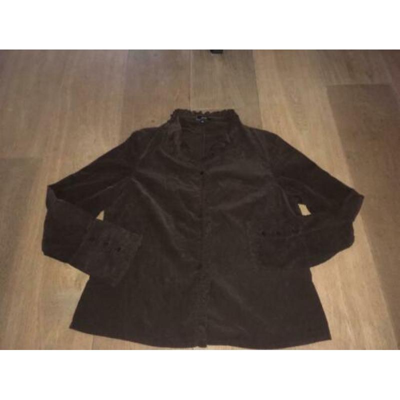 Bruin rib blousje