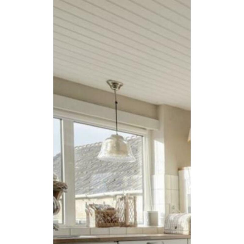 2 Riviera Maison glazen hanglampen NIEUWSTAAT