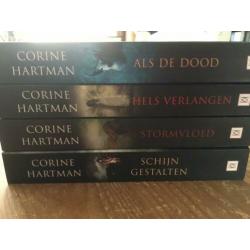 4 boeken van Corine Hartman