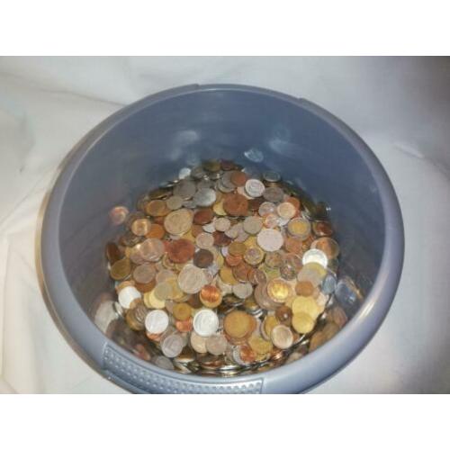 5 kilo munten wereld oude munten mix 1900 tot recent