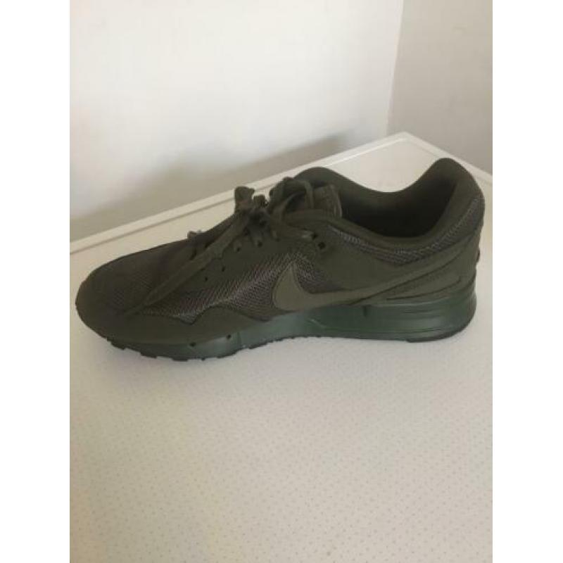 Nike air Pegasus maat 44,5. Donkergroen, nauwelijks gedragen