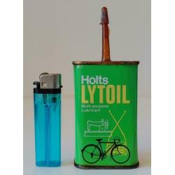 Oud Holts reclame olieblikje olie fiets blik