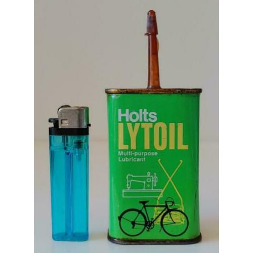 Oud Holts reclame olieblikje olie fiets blik