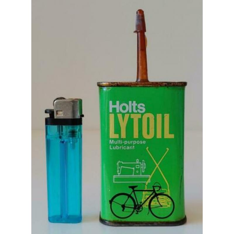 Oud Holts reclame olieblikje olie fiets blik