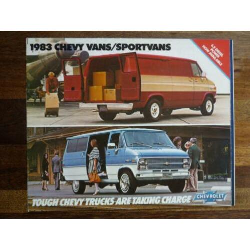 Chevrolet Vans/Sportvans (USA, 1983)