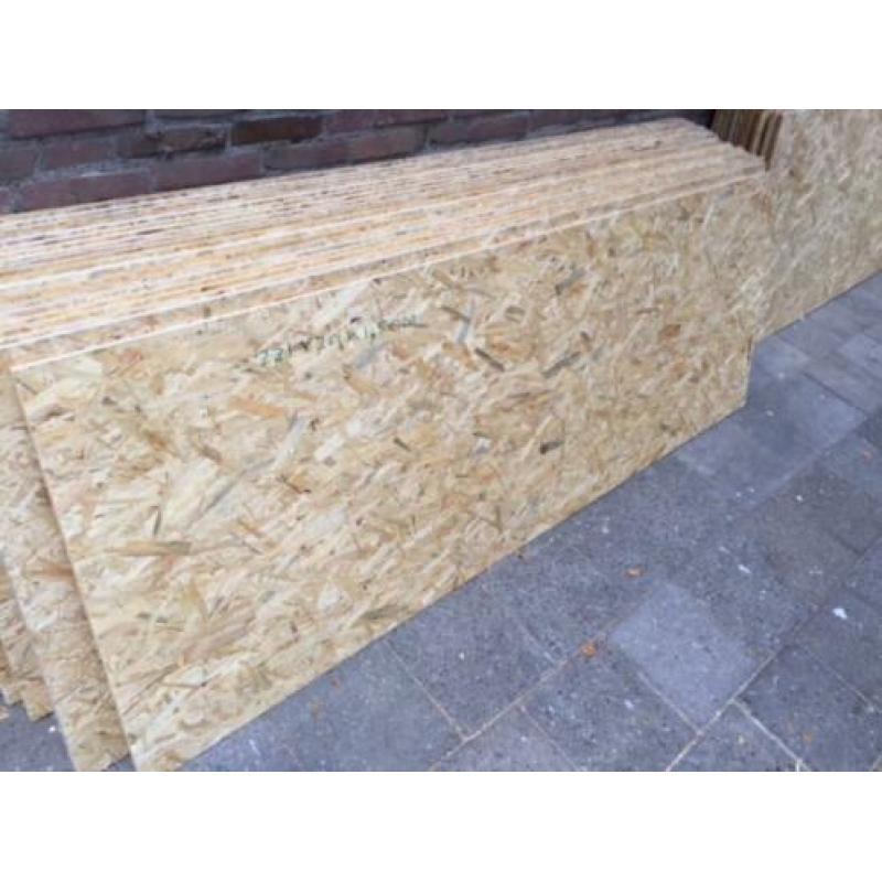 OSB platen 2 diktes en 2 maten