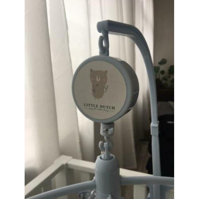 Little Dutch muziekmobiel (blauw/wit)