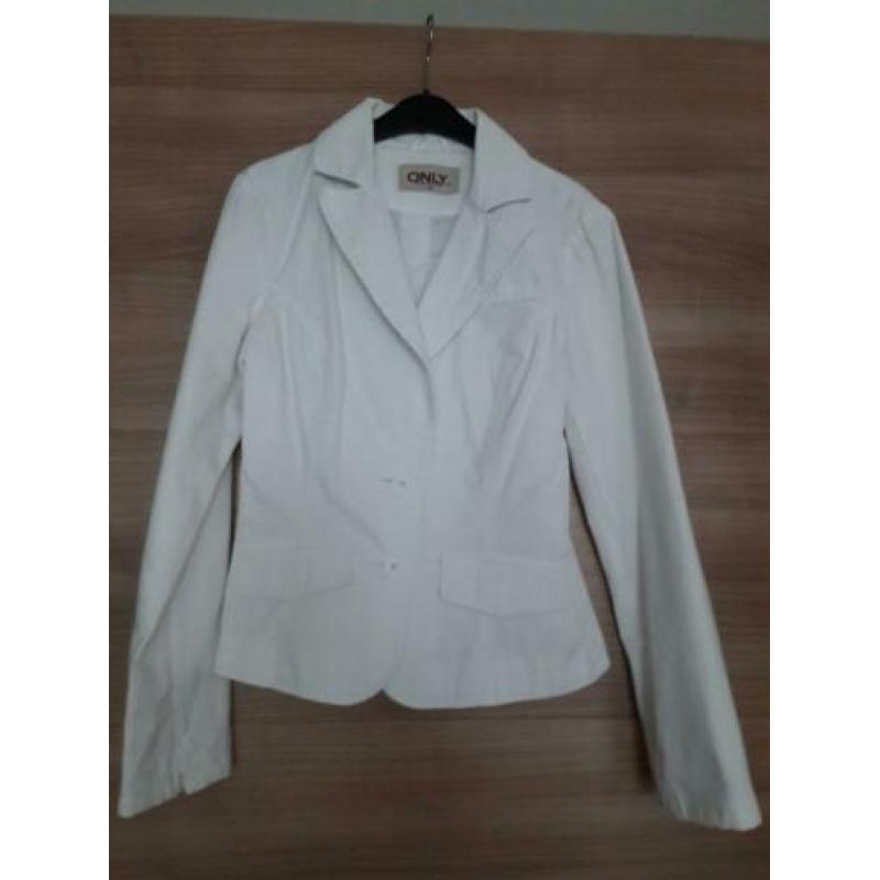 Blazer jasje wit van Only maat 36