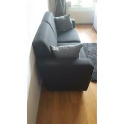 Bank zwart, Normaal 500 euro, nu 350 euro