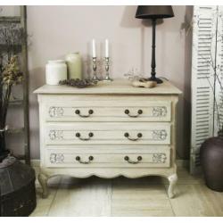 brocante Queen Ann kastje oud ladekastje landelijk interieur