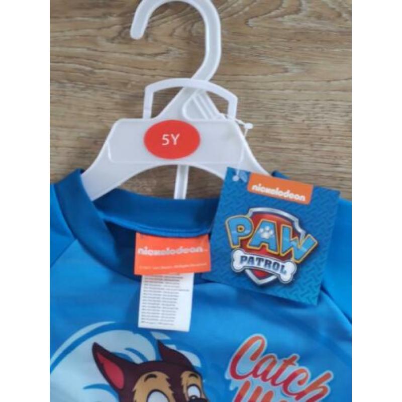 Nieuwe paw patrol zwemset 5 jaar
