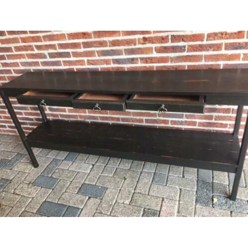 Sidetable merantie look , 3 lades
