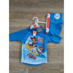 Nieuwe paw patrol zwemset 5 jaar