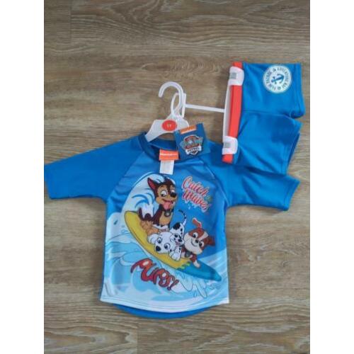 Nieuwe paw patrol zwemset 5 jaar