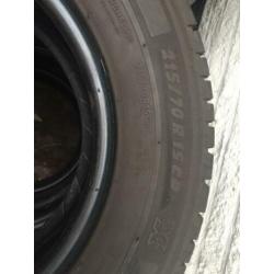 4 Zomerbanden, Michelin , 215/70/R15 CD