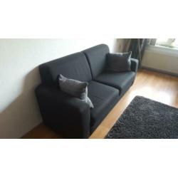 Bank zwart, Normaal 500 euro, nu 350 euro