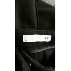 SUPERTRASH zwarte pantalon NIEUW Maat 34.
