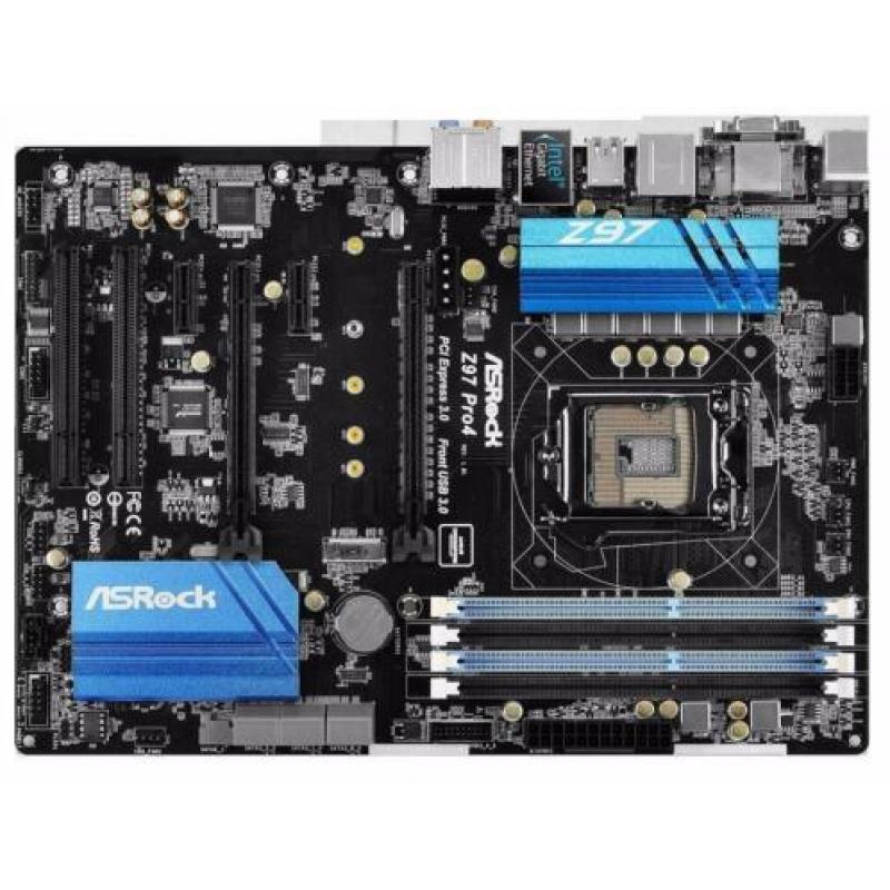 ASRock Z97 Pro4 | 4x DDR3 | ATX | LGA 1150 | Laatste BIOS Ve