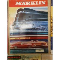 Märklin catalogussen eind jaren 60 en begin 70