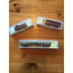 Mini Trix (Spoor N) wagons