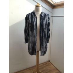 Claudia Strater moderne gestreepte blouse