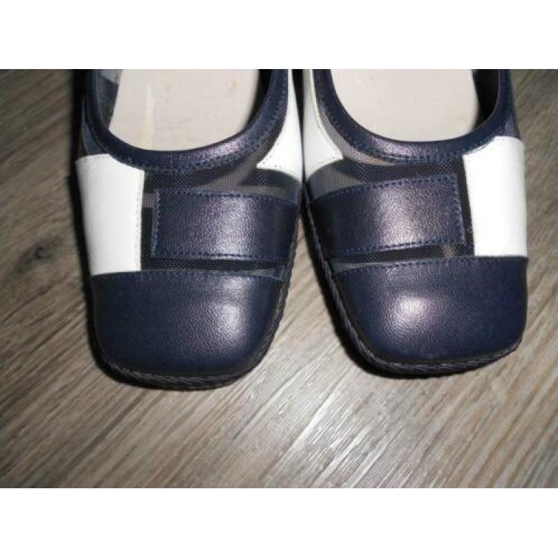 dames pumps rood-wit-blauw