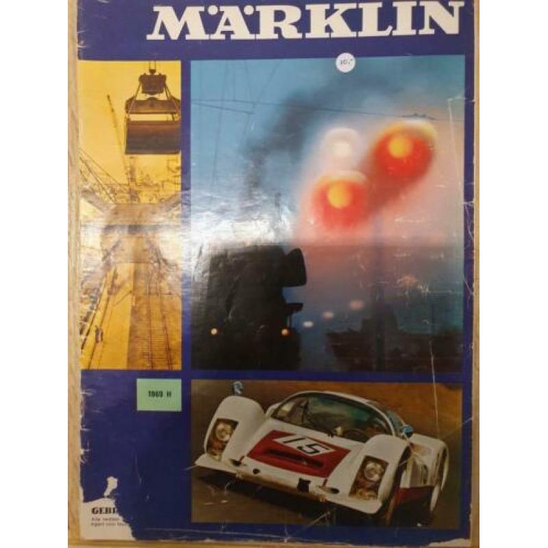 Märklin catalogussen eind jaren 60 en begin 70