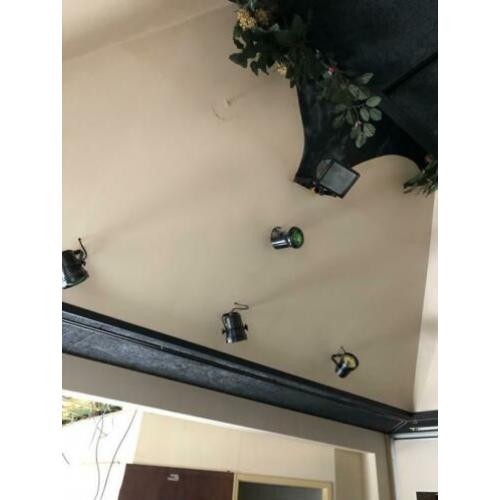 Disco lampen 17x compleet laser