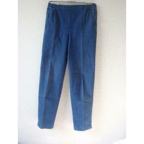 Maat 38 - alica - blauw spijker jeans
