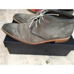 Van Bommel herenschoenen Maat 45, 10,5 . Grijs