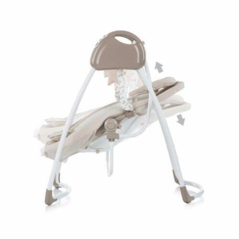 Elektrische schommelstoel 2 in 1 nu € 129 incl levering 0803