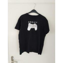 DARKSIDE gaaf addict shirt maat L en Game Kings in M.