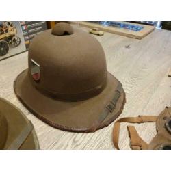 2x dak afrikakorps helm heerorgineel