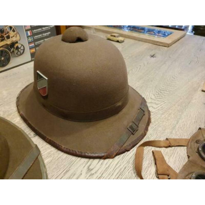 2x dak afrikakorps helm heerorgineel